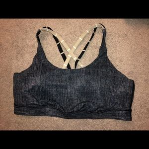 Lulu Lemon Sports Bra Size 12